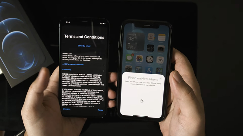 Đồng ý các chính sách của iphone