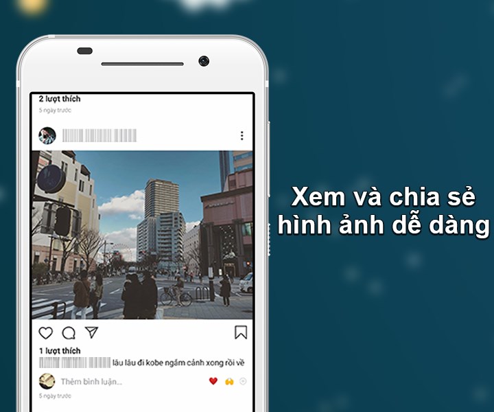 Chia sẻ ảnh và video