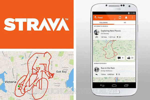 Strava - Ứng dụng chạy bộ được yêu thích