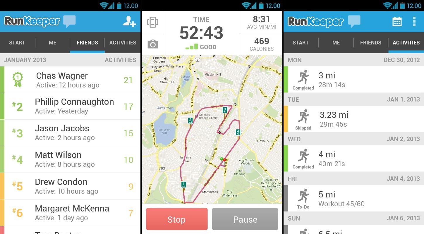 Cách sử dụng app Runkeeper dễ dàng