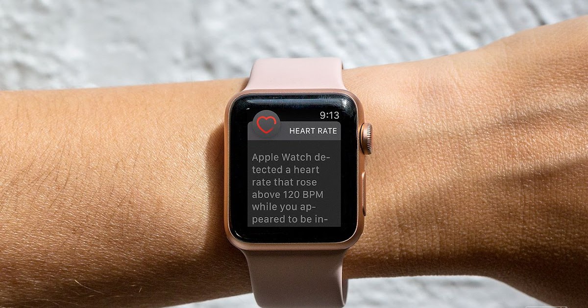 thông báo thể chất tim mạch thấp trên Apple Watch