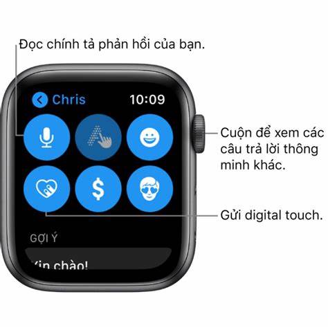 Soạn tin nhắn văn bản Apple Watch