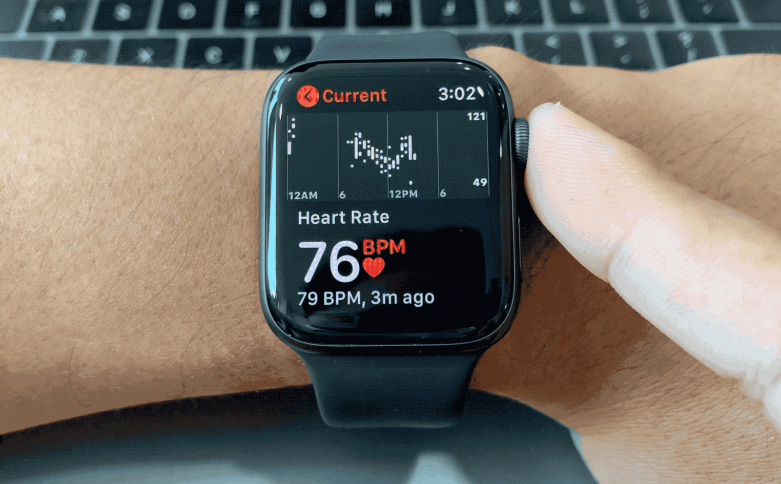 Nhịp tim cao hoặc thấp trên Apple Watch