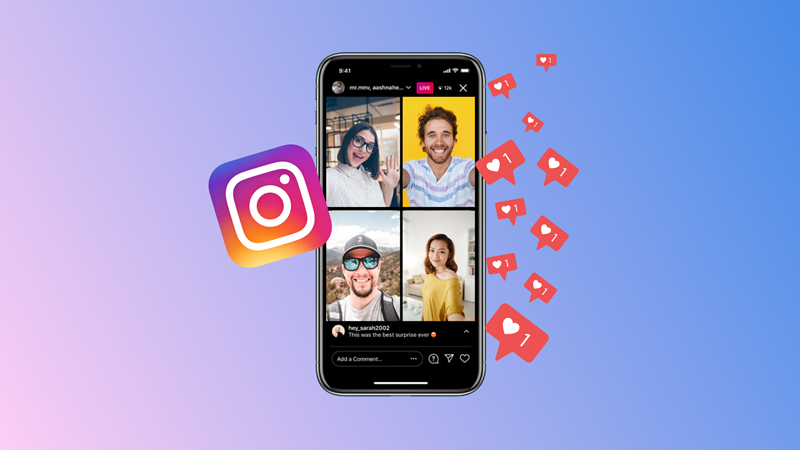 Livestream Instagram chỉ với 2 phút