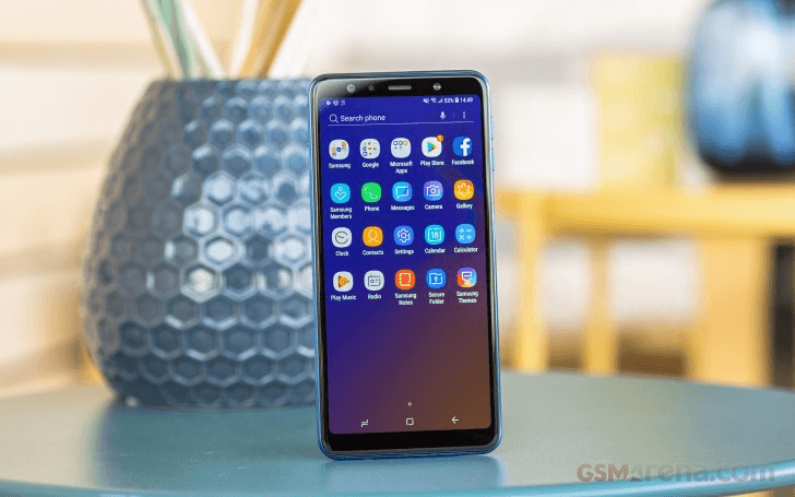 Màn hình của Điện thoại Samsung A7 2018 và trải nghiệm thị giác ấn tượng