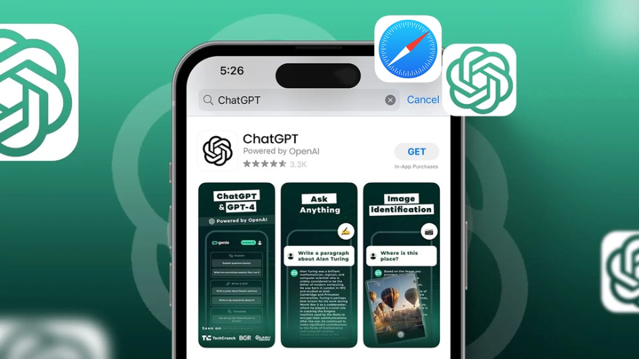 Mẹo cài đặt chatGPT làm công cụ tìm kiếm thông minh trên iPhone