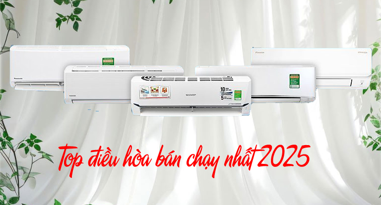 5 mẫu điều hòa Inverter đang được bán "đắt hàng" nhất đầu hè 2025